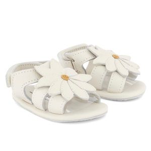Donsje Amsterdam Pre-walker White Leather Sandals